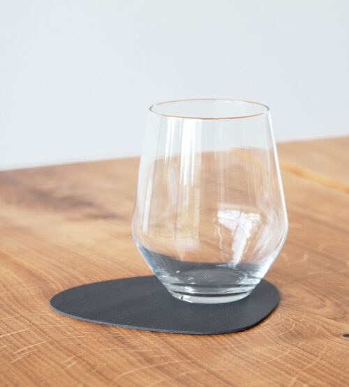 Lind DNA Glasunderlägg Curve Nupo Anthracite