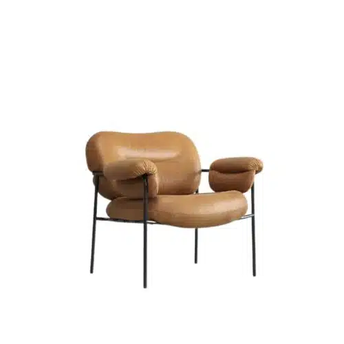 Fogia Fåtölj Bollo Vintage Cognac
