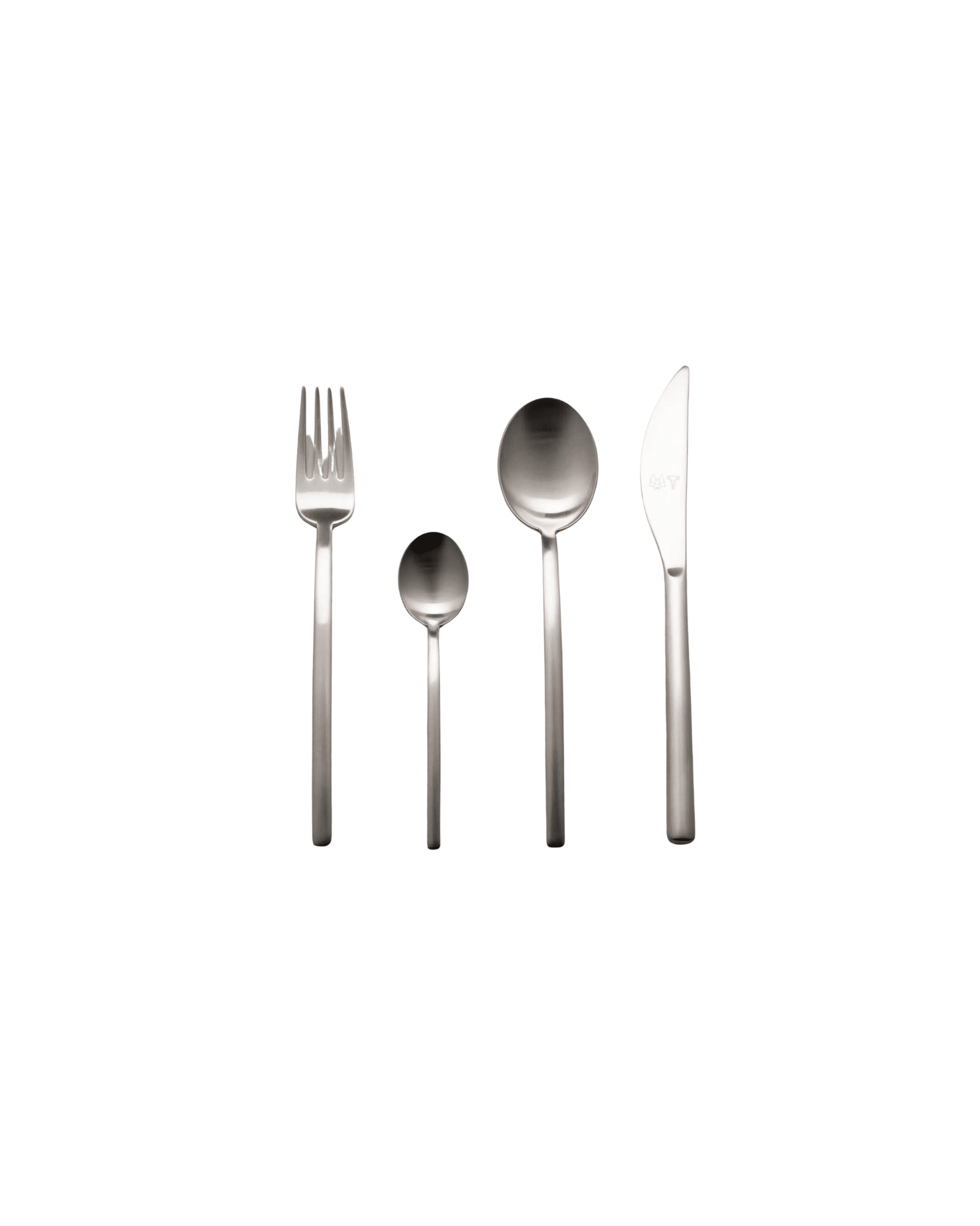 Vargen & Thor Bestickset Bambini Borstat stål