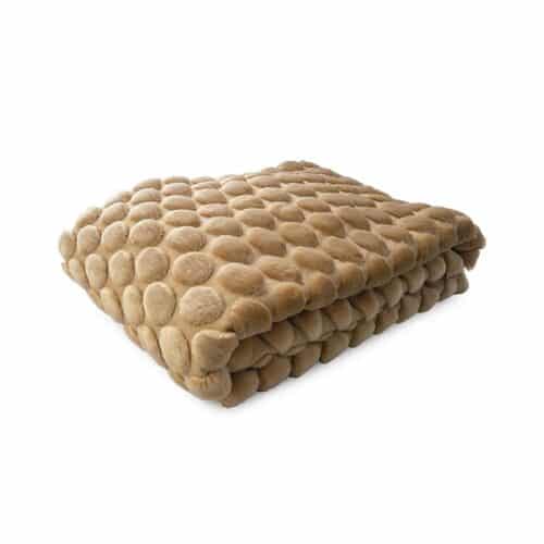 Ceannis Egg Pläd Beige 170x130