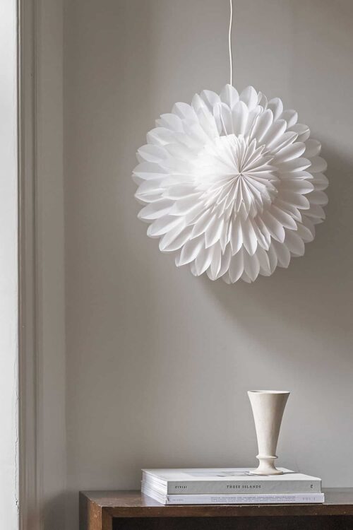 Watt & Veke Adventstjärna Lotus 44 white