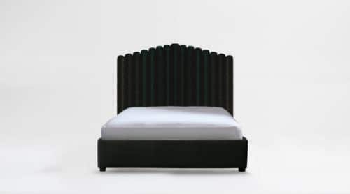 Grön sänggavel 120cm