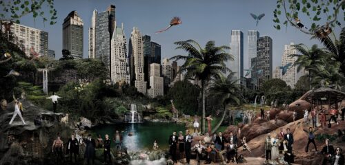 Cobra art Tavla Plexiglas - New York hangout Color - 200x100 cm