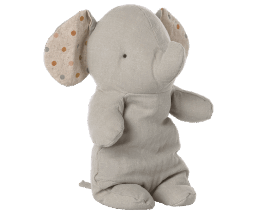 Safari Friends, Medium Elephant - Grey