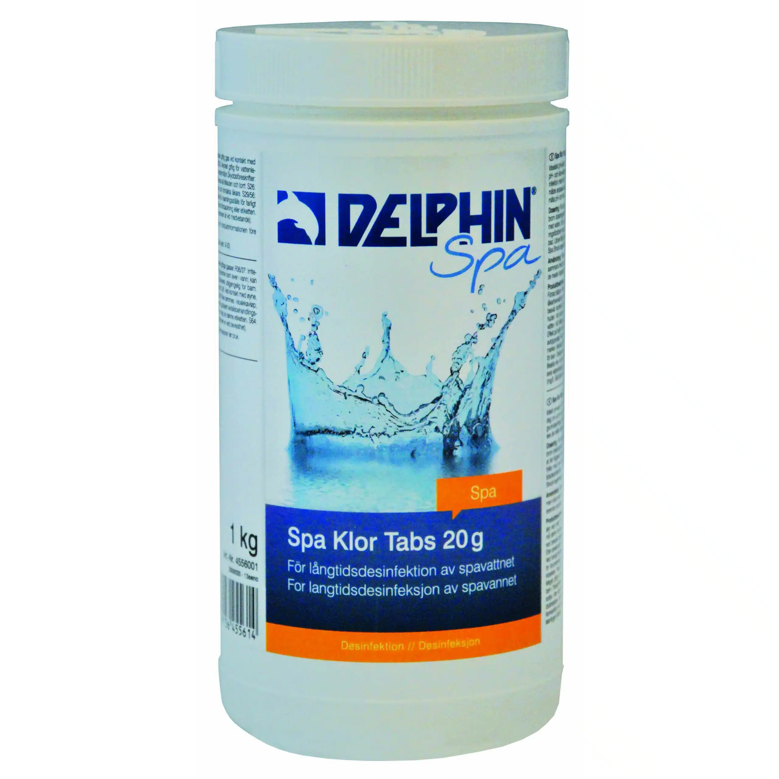 Delphin Spa Klor Tabs 20g 1kg