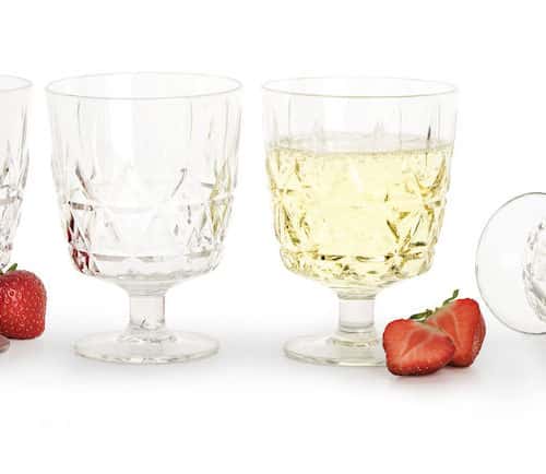 Sagaform Picknick Glas 4-pack