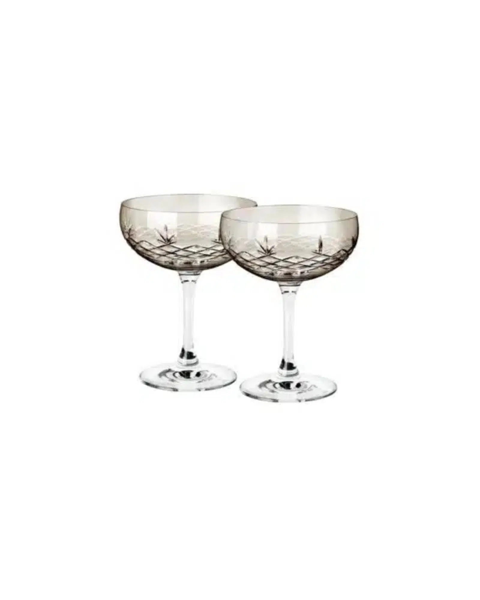 Frederik Bagger Kristallglas Crispy Gatsby copal/brun 2-pack