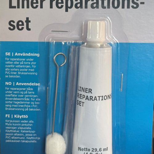 Liner reparationsset inkl lim & folie