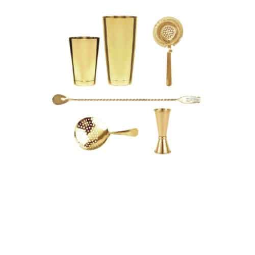 Cocktailset Guld