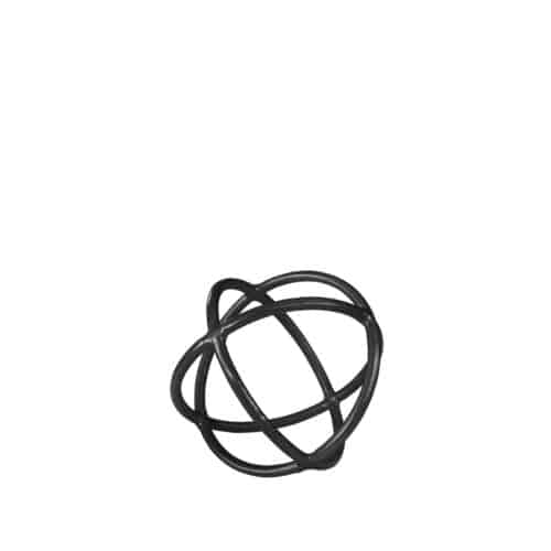 Artwood Carlo Dekorationsboll L Svart