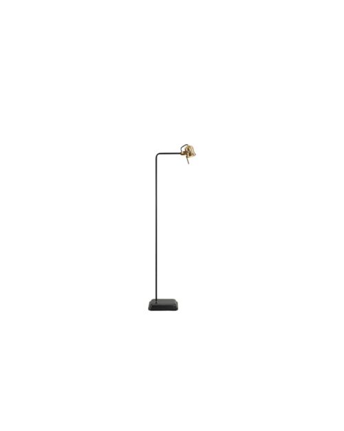 Artwood Leipzig golvlampa Matt Black Antique Brass