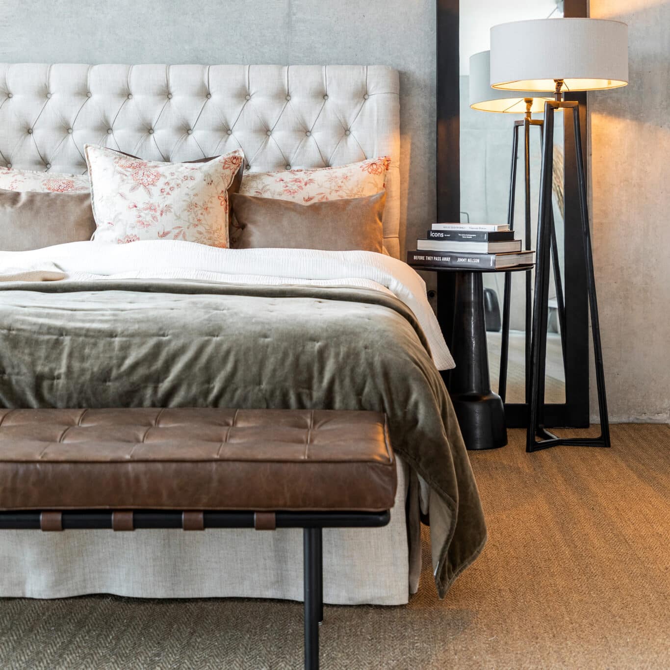 Artwood Princetown bänk i läder 163cm - Bild 6