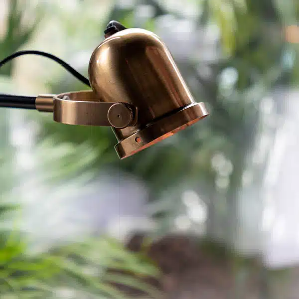 Artwood Golvlampa Leipzig Svart/Mässing - Bild 9