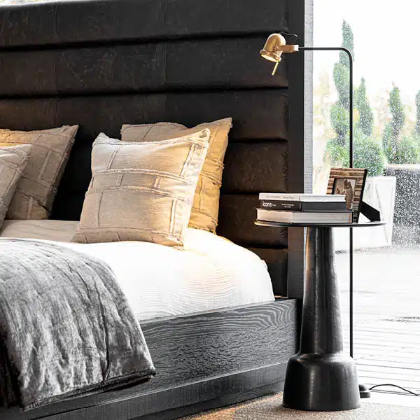 Artwood Golvlampa Leipzig Svart/Mässing - Bild 3