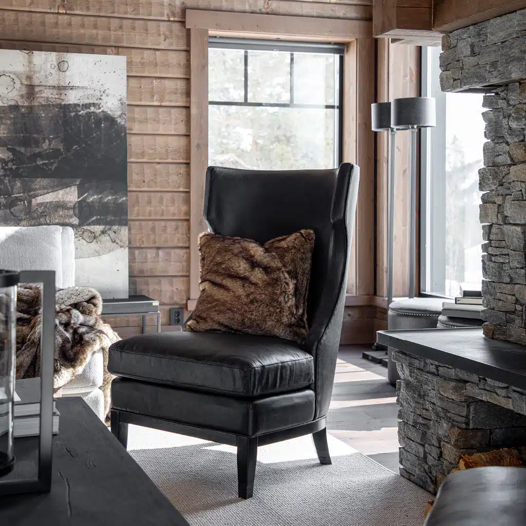 Artwood Skinnfåtölj Reed - Bild 3