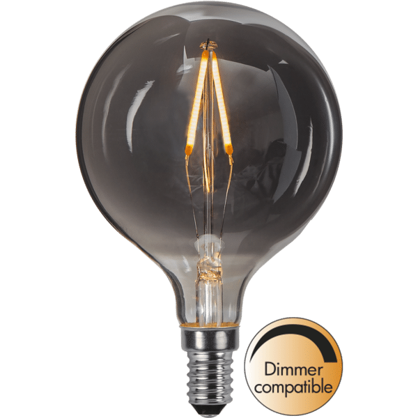 LED-lampa E14 G80 Decoled Smoke