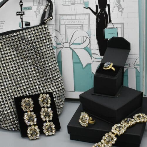 Loco Margarita Trio örhängen guld platina