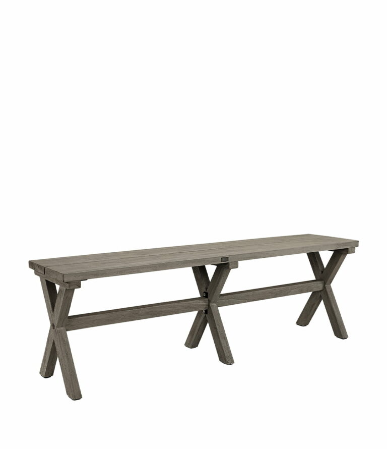 Artwood - Cross Bänk 160cm Charcoal Teak