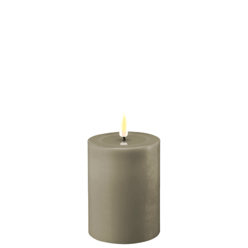 Deluxe Homeart Blockljus LED Sand Ø 7,5 x 10 cm