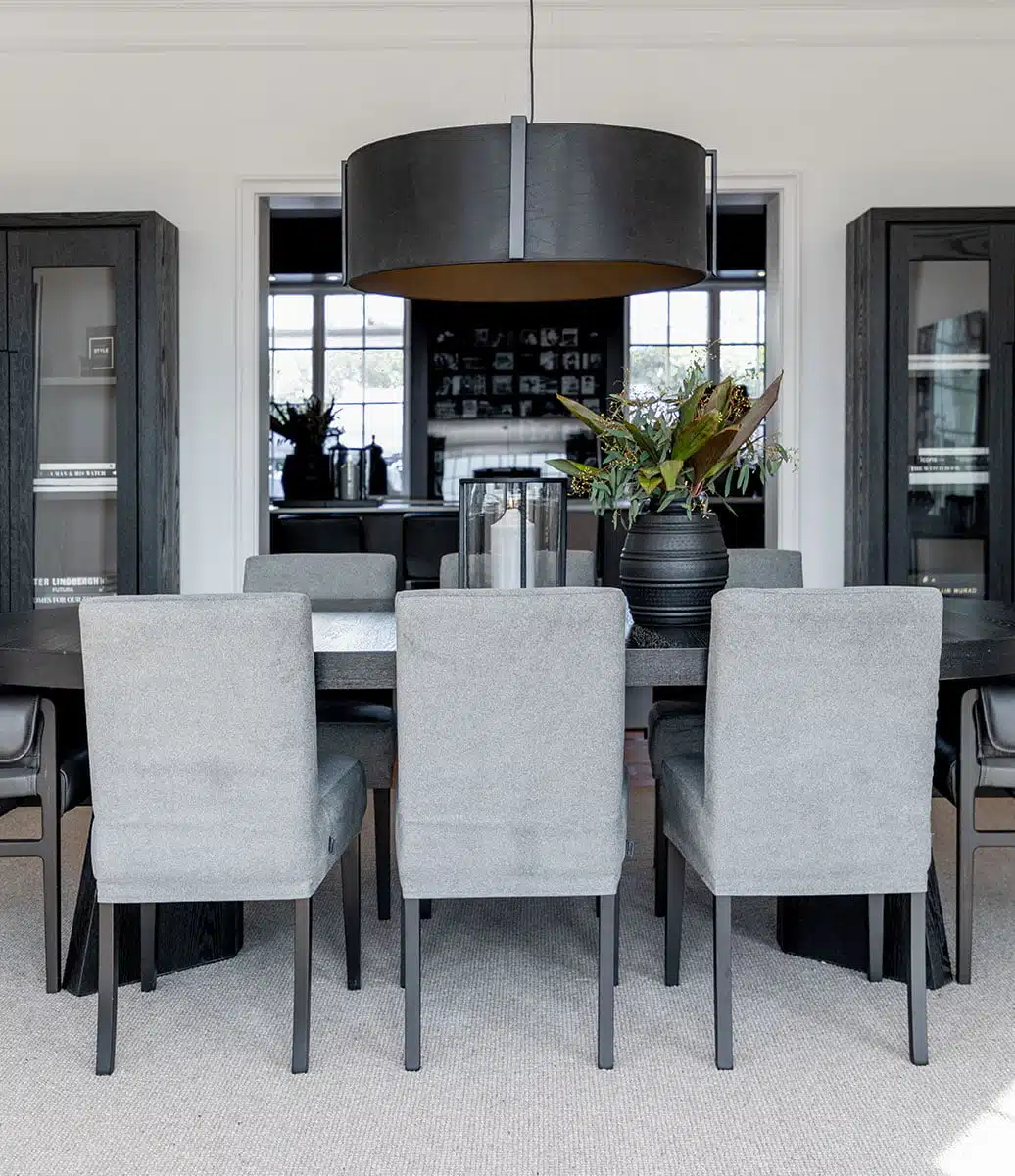 Artwood Taklampa Calgary Svart Läder - Bild 2