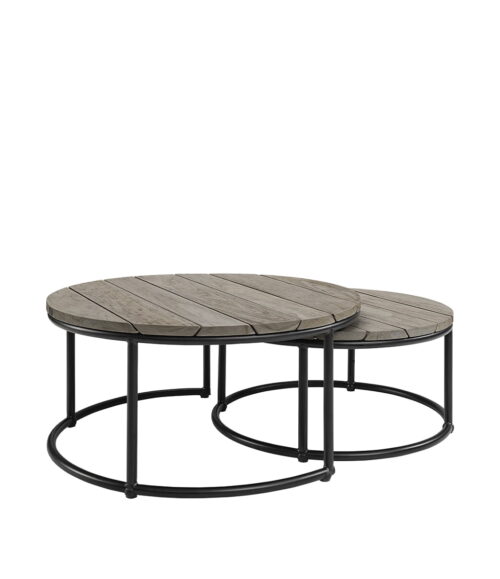Artwood - Anson Utomhusbord 2-Set Rund Charcoal