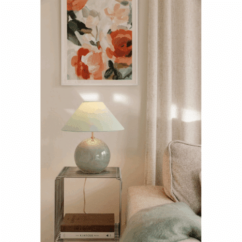 Globen Lighting Bordslampa Iris 35 – Grön