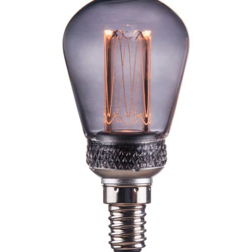 PR home Ljuskälla Future E14 LED Smoky 45 mm