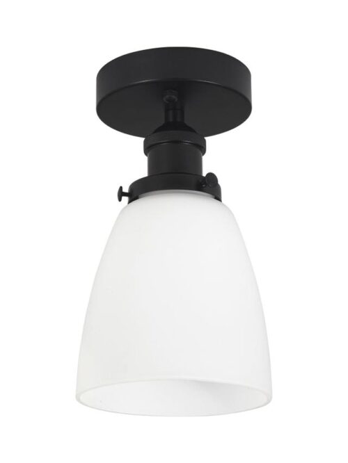 PR Home Taklampa Kappa Svart Opal 14 cm