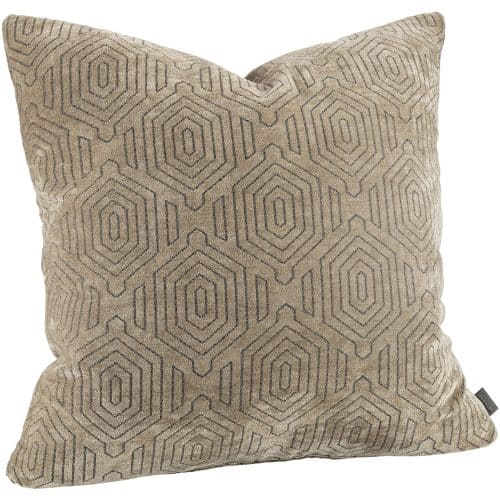 Artwood kuddfodral LAUREL ETHNIC Taupe 50x50