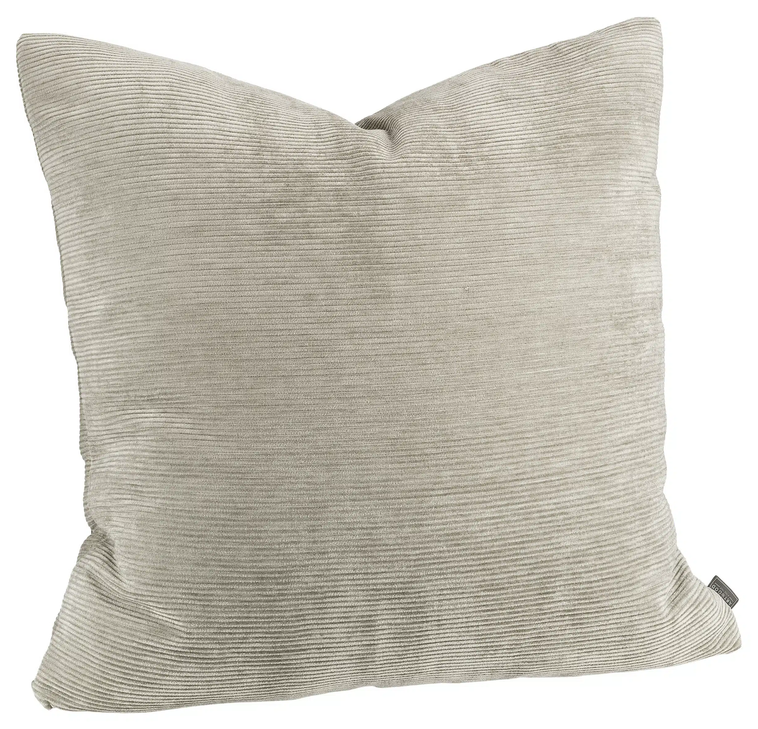 Artwood kuddfodral Soft cord sans grå 60x60
