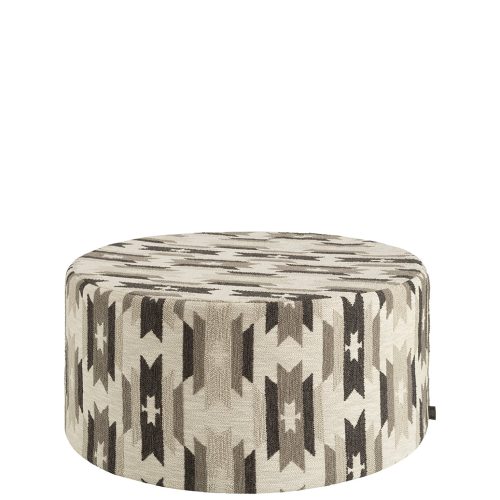 Artwood fotpall Cortina Mohawk natural ø60cm