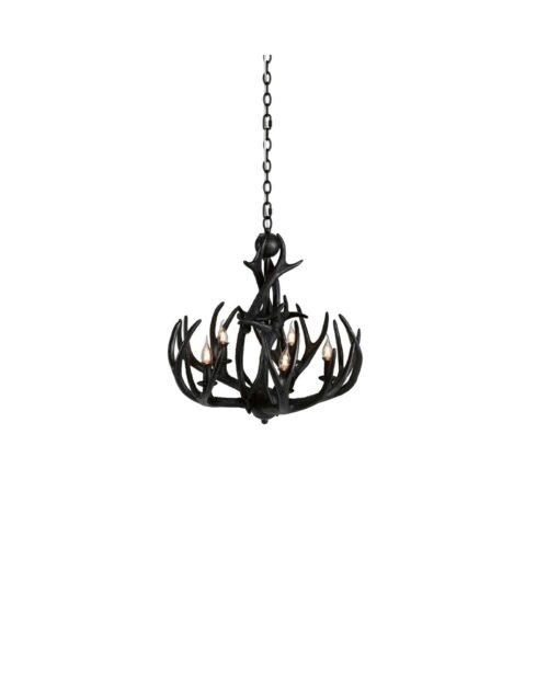 Artwood Antler taklampa svart Small