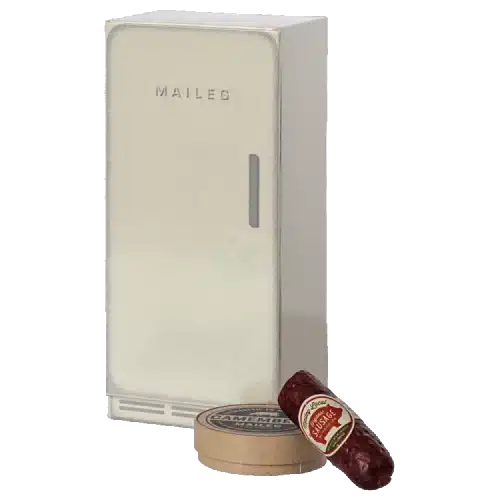 Maileg Litet Kylskåp Vit