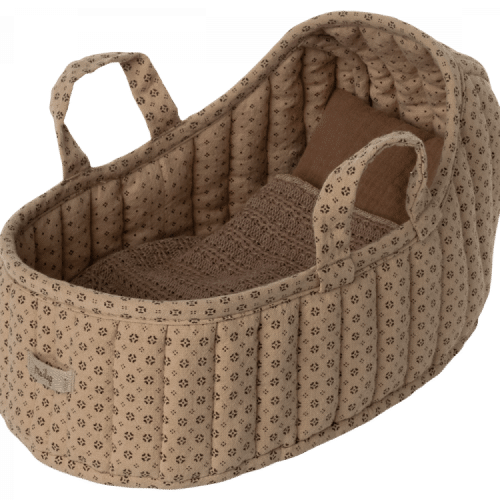 Maileg Stor Bärbar Säng Sand