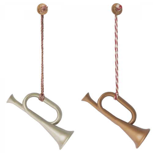 Maileg Metallprydnad Trumpet