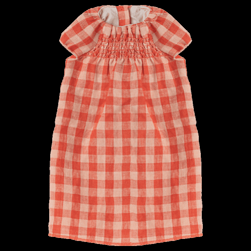 Maileg Rutig Klänning Storlek 5