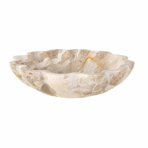 Skål Navana beige marmor