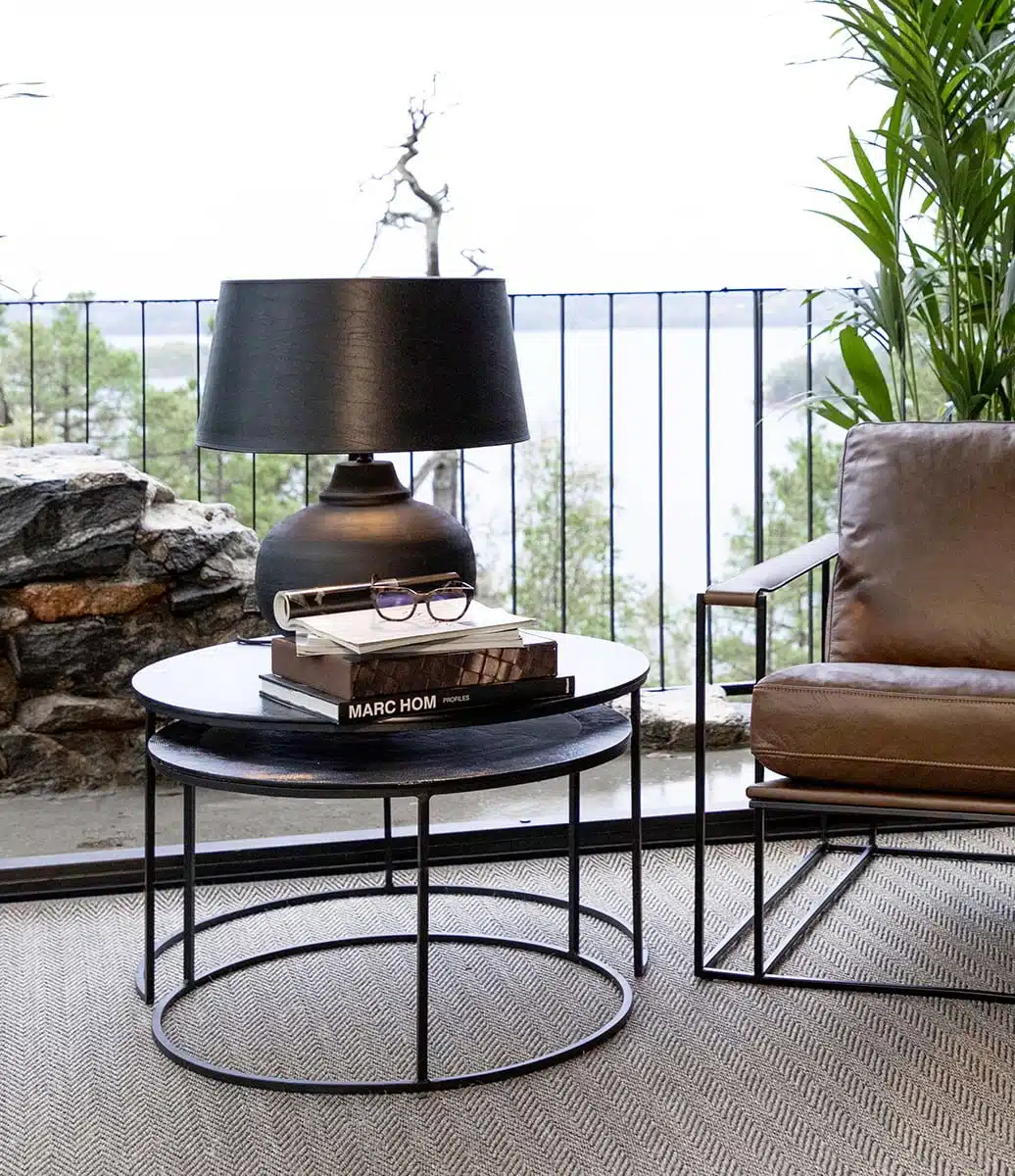 Artwood Lampfot San Marino Svart - Bild 4