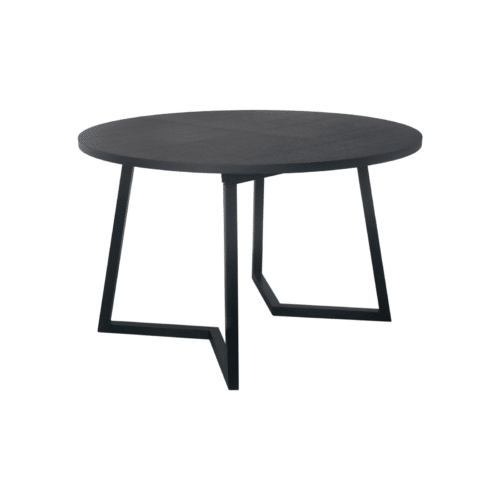 NFG RÖA Matbord 120cm Svart Inkl 2 Klaffar