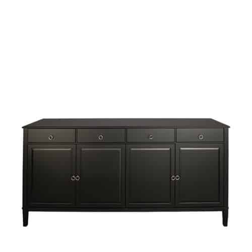 Englesson Stockholm 2.0 Skänk 4 Dörrar Svart