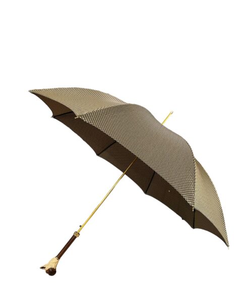 Pasotti 1956 Paraply Brunt Bulldog Handtag