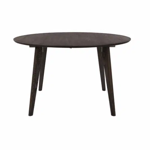 Matbord Sagene Ø110 Brunlackad Ek