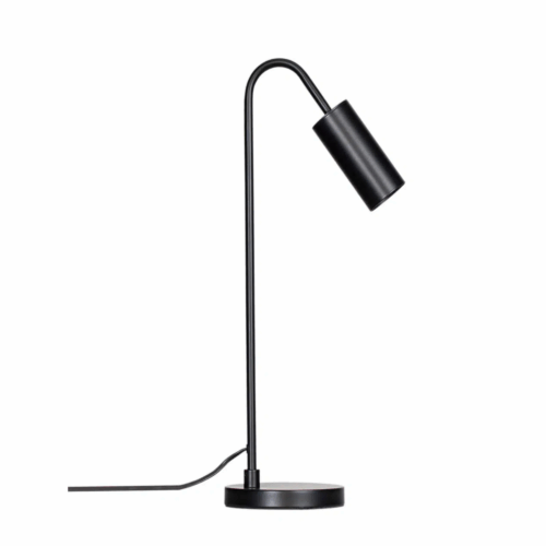 Curve bordlampa H51cm Matt svart