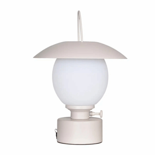 Castro bordslampa sandbeige USB IP44