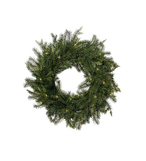Krans med ljus 65 cm