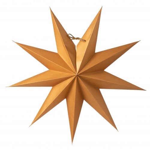 WATT & VEKE Pappersstjärna Boris 50 - Guld