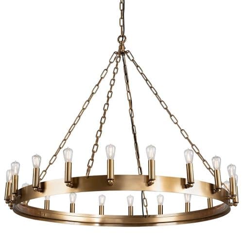 Artwood - Taklampa Crown Large Antik Mässing Ø165