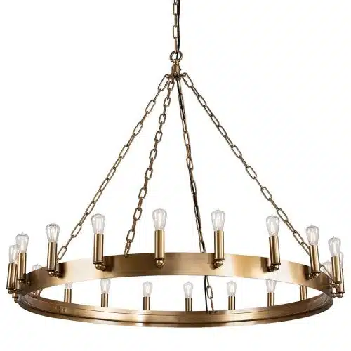 Artwood - Taklampa Crown Large Antik Mässing Ø165