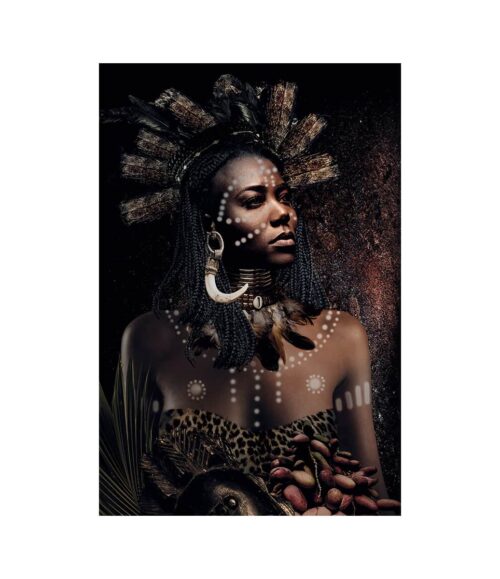 Cobra Art Tavla African Tribe Woman Alu