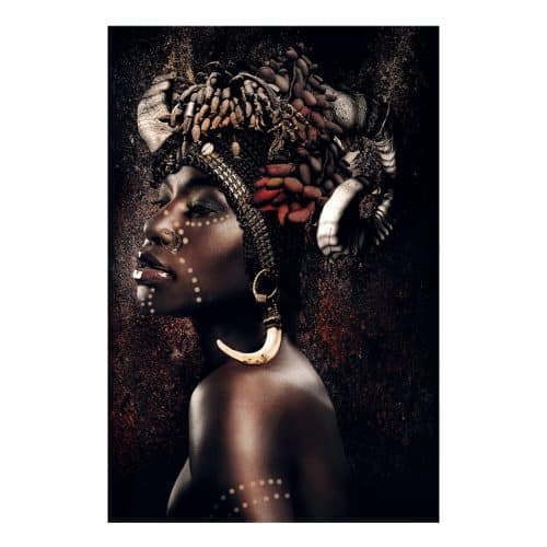 Cobra Art Tavla Queen Of Africa Plexiglas